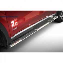 Estribos ovalados negros...