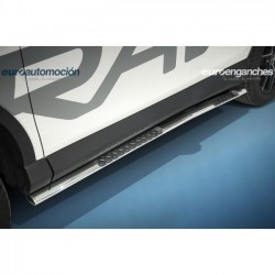 Estribos ovalados negros...