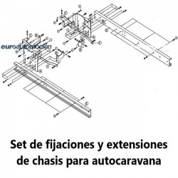 Set de fijaciones y...