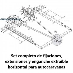 Set COMPLETO de enganche de...